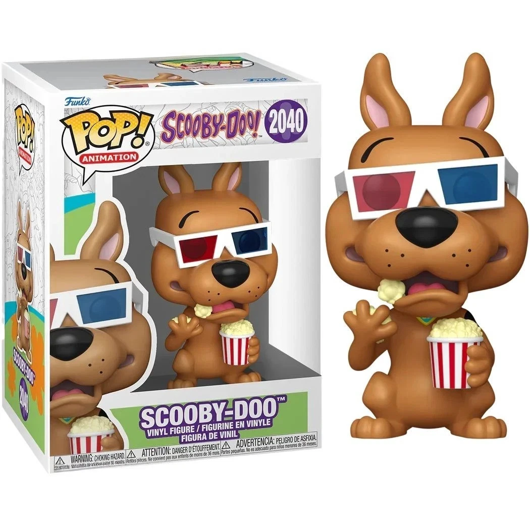 Funko Pop! Animation: Scooby Doo with 3D Glasses - Vinyl Figure